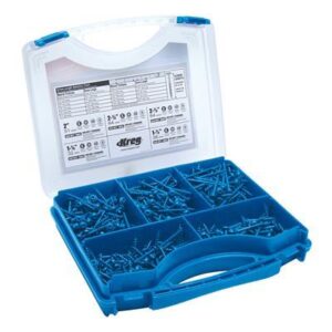 KREG SK03B Blue-Kote Pocket-Hole Screw Kit (PACK)