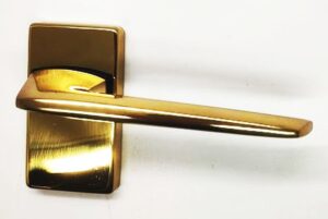 Sadler Lever Latch 76x43mm PB (SET)