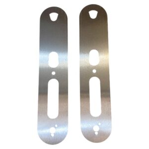 XS4 Original Back Plate 65mm 304 SSS (PAIR)