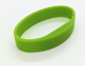 SALTO CWSMD207GR00-5 Silicon Wristband NXP Mifare DesFire 2KB Green (EACH)