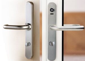 SALTO E2C28U92IM1 Compact I-Button RW Handle Int/Ext Turn & Uplift (EACH)