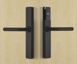 SALTO EM750L00NEB485 Xs4 One Mifare Ble L Lever Handle Ip65 Black. (EACH)