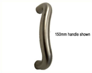 ADORE Pba Wave Pull 150x22mm Bolt Through 316 SSS (EACH)