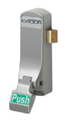 EXIDOR 15000200 Pushpad Emergency Exit Latch Rev Silver (EACH)