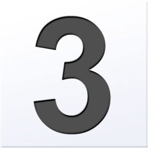 Numeral No 3 20mm SAA (EACH)