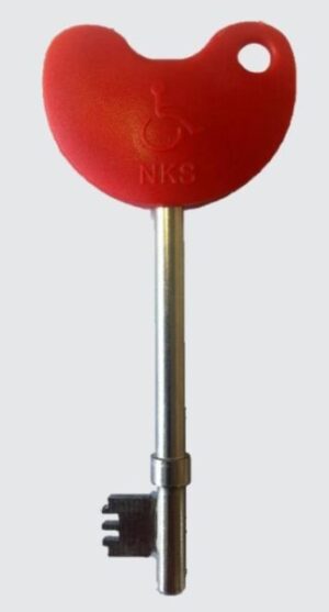 NKS Radar Pre-cut Rim Key (red Top) (EACH)