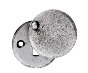LUDLOW FOUNDRIES Escutcheon Round Closed Pewter (EACH)