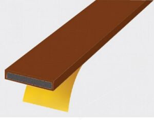 Intumescent Plain 2100x15x4mm Self Adhesive Brown (EACH)