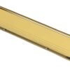 MAP HARDWARE 874-33 Letterplate 292x76mm Gold Frame & Flap (EACH)