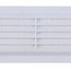 White 150 x 75mm Louvre Vent (EACH)