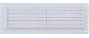 White 150 x 75mm Louvre Vent (EACH)