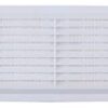 White 225 x 150mm Louvre Vent (EACH)