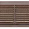 Brown 225 x 150mm Louvre Vent (EACH)