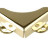 Mirror Corner (32mm) Face Fix 6mm Brass Pol (SET 4)