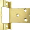 Flush Hinge 50mm Cranked 16mm Electro Brass (HINGE)
