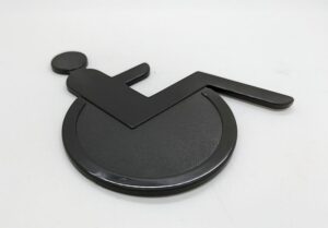 NORMBAU 0510.04 Symbol 130mm Disabled Grey (EACH)