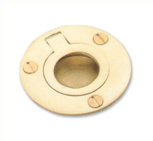 SAMUEL HEATH +P1717-C-PB Flush Ring Circular 51mm PB (EACH)