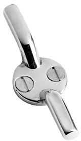 SAMUEL HEATH P4144-B-CP Cleat Hook 76mm CP (EACH)