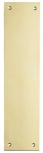 Push Plate 1.2mm 300x75mm Polished Brass (EACH)