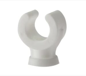 FORGEFIX Pipe Clip White 15mm (EACH)