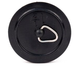 Plastic Sink Plug 1 1/2 Black (EACH)