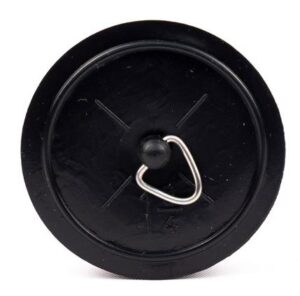 Plastic Sink Plug 1 3/4 Black (EACH)