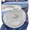 Universal Sink Plug 1 1/2-2in White (EACH)