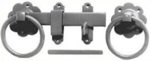 Gate Handle Latch Set 180mm Galvanised (SET)