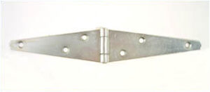 Light Strap Hinges 100mm Bright Zinc Plated (HINGE)