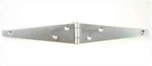 Light Strap Hinges 150mm Bright Zinc Plated (HINGE)