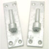 PERRY 140/16 Gate Hook On Plate 16mm SG (PAIR)