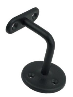 PERRY Handrail Bracket 63mm Black (EACH)