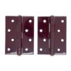 PERRY Strong Steel Butt Hinge 100mm Hewi Burgundy (HINGE)