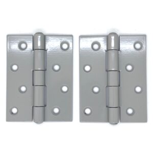 PERRY Strong Steel Butt Hinge 100mm Hewi Stone Grey (HINGE)