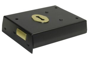 Rim Deadlock 100x75mm Black (EACH)