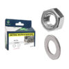 PERRY Nuts & Washers Pack Hexagonal Full M24 ZP (PK 2)