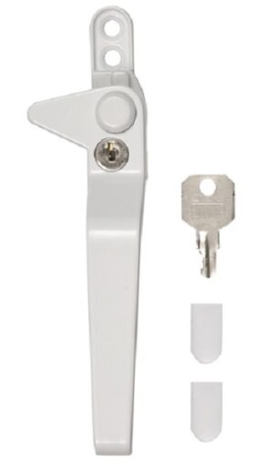 Upvc Window Cockspur Fastener 9mm RH White (EACH)
