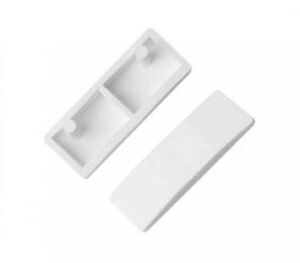 Upvc Window Cockspur Wedge 3mm White (EACH)