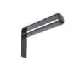 Belt Bracket 200mm x 126mm Deep 22mm Th Black (EACH)
