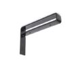 Belt Bracket 230mm x 126mm Deep 38mm Th Black (EACH)
