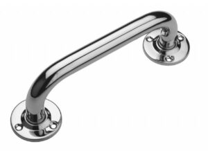 Grab Rail 305x25mm Dia Polished Chrome (EACH)