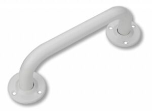 Grab Rail 457x25mm Dia Powder Coated White (EACH)