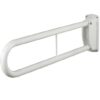 Fold Down Arm 35mm Dia Powder Coated White (EACH)