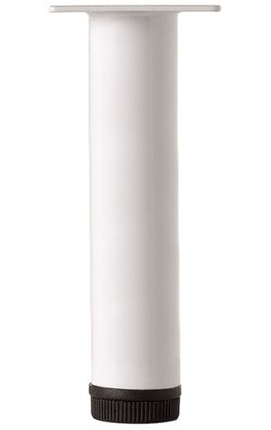 Furniture Leg 150x32mm Round White (EACH)