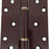 ROYDE & TUCKER H102-FS-RAL3007 Hi-load Butt Hinge G13 100x88 Hewi Burgundy (HINGE)