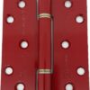 ROYDE & TUCKER H102-FS-RAL3003 Hi-load Butt Hinge G13 100x88 Hewi Ruby Red (HINGE)