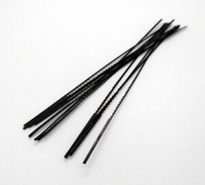 RECORD POWER 866-0070 Scroll Saw Blades Plain 5in 11.5/8TPI Rev (PK 12)