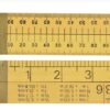 RST RST073 Wooden 4 Fold Rule 1m/39in (EACH)