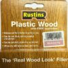RUSTINS Plastic Wood Filler Int/ext Natural 20g (EACH)