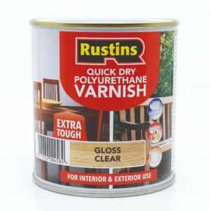 Varnish Quick Drying Poly Clear Gloss Int/Ext 500ml (EACH)